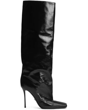 Dolce & Gabbana Calfskin Boots - Black
