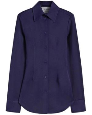 Sportmax Bacino Fitted Shirt - Blue