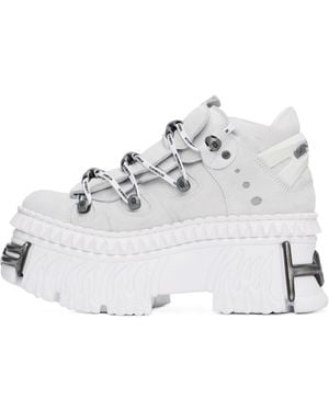 Vetements X New Rock Platform Sneakers - White