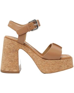 Stella McCartney Skyla Buckled Platform Sandals - Multicolour