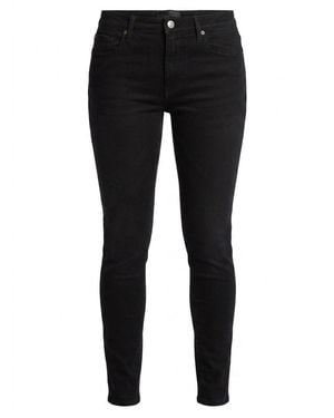 Gucci Washed Cotton Denim Skinny Pants - Black