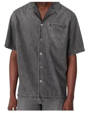 Bottega Veneta Vintage Denim Shirt - Grey