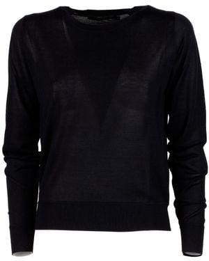 Seventy Long-Sleeve T-Shirt - Black