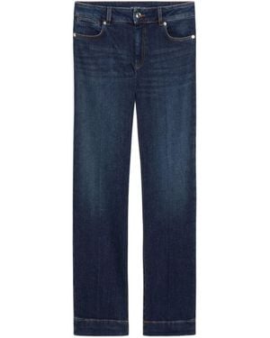 Sportmax Umbria Mini Flared Jeans - Blue