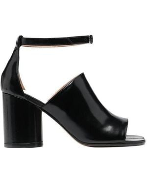 Maison Margiela Tabi Block Heel Sandals - Black