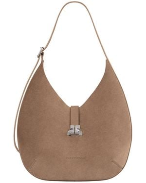 Courreges Courrèges Holy Small Shoulder Bag - Brown