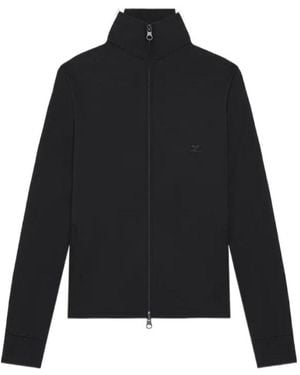 Courreges Bicolor Tracksuit Top - Black