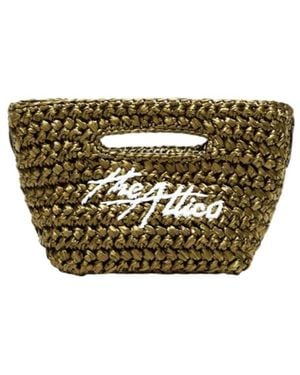 The Attico Via Dei Giardini 15 Tote Bag - Green