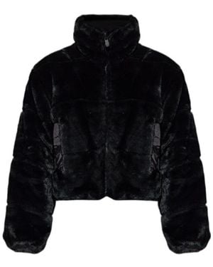 Save The Duck Yuki High Neck Jacket - Black