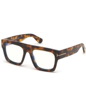 Tom Ford Eyewear Square Frame Glasses - White