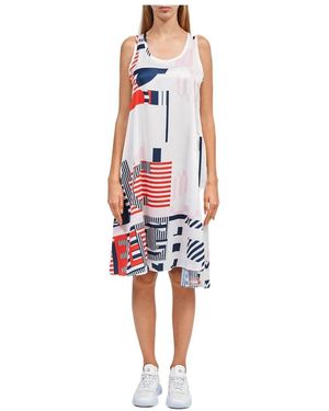 Iceberg Sleeveless Dress - Red