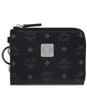 MCM Logo Wallet - Black