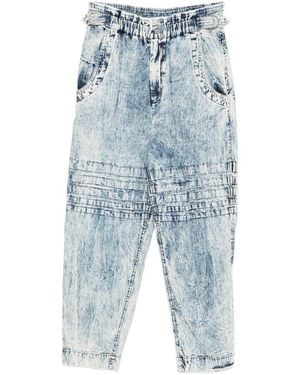 Isabel Marant Elastic Waistband Jeans - Blue
