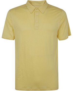 Majestic Filatures Cotton Polo Shirt - Yellow