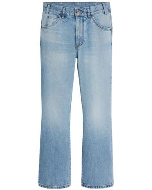 Celine Multi-Pocket Flared Jeans - Blue