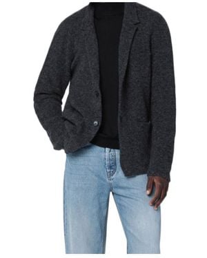 Roberto Collina Textured Knit Jacket - Black