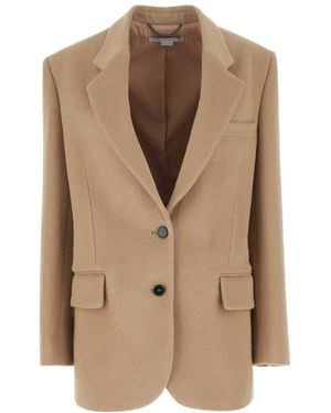 Stella McCartney Single-Breasted Tailored Blazer - Brown