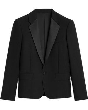 Celine Short Tux Jacket - Black