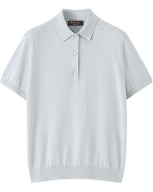 Loro Piana Regular Fit Polo Shirt - White