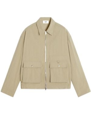 Maison Kitsuné Maison Kitsuné Zipped Jacket - Natural