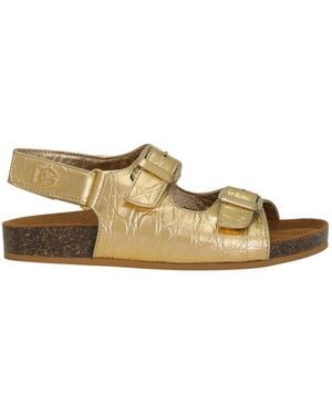 Dolce & Gabbana Logo-Embossed Sandals - Multicolor