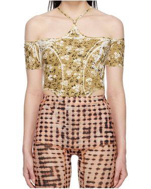 KNWLS Chk Leotard Bodysuit - Multicolour