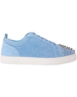 Christian Louboutin Rivet-Soled Shoes - Blue