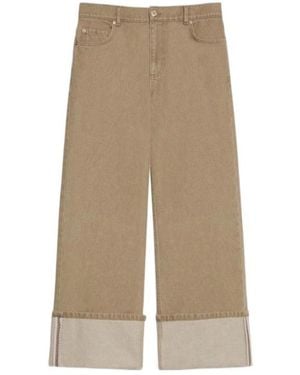 iBlues Cuffed Jeans - Natural