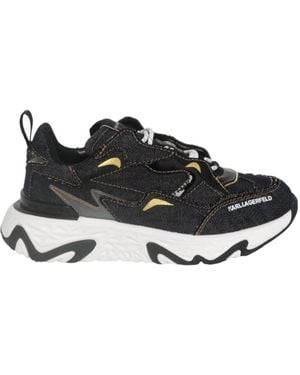 Karl Lagerfeld Denim Sneakers - Black