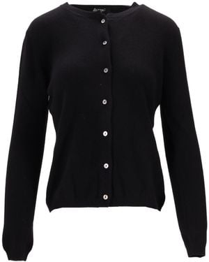 Lela Rose Cashmere Cardigan - Black