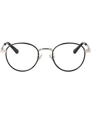 Bottega Veneta Eyewear Round Frame Glasses - Metallic