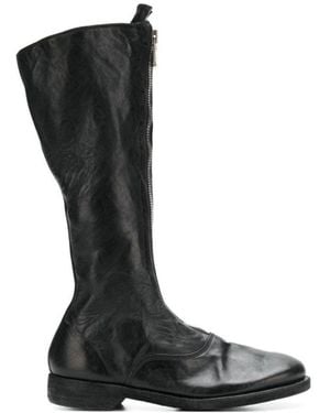 Guidi 410 Zippered Boots - Black