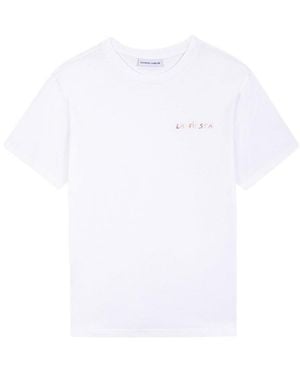 Maison Labiche Fiesta Embroidered T-Shirt - White