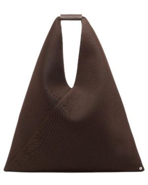 MM6 by Maison Margiela Classic Japanese Tote Bag - Brown