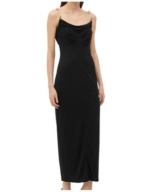 Bottega Veneta Slim Fit Jersey Dress - Black