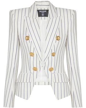 Balmain Jackets - White