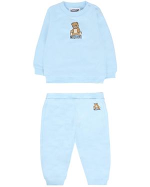 Moschino Teddy Bear-Print Tracksuit - Blue