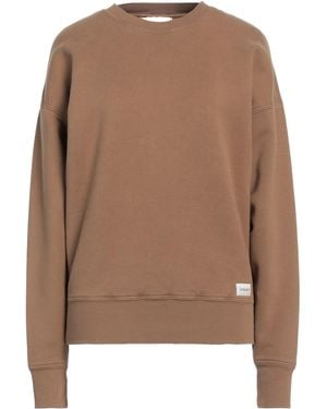 Saint Laurent Long Sleeves Sweatshirt - Brown