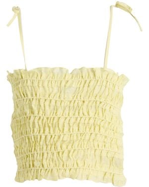 Tory Burch Tie-Strap Camisole - Yellow