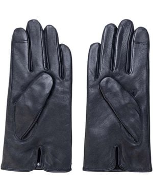 BOSS Leather Gloves - Blue