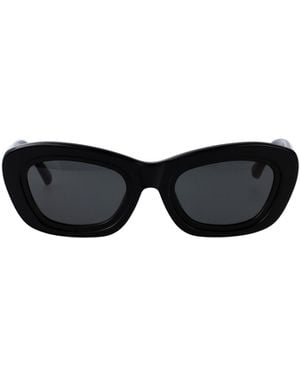 The Attico Full Frame Sunglasses - Black