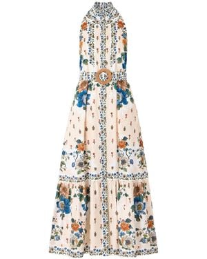 Borgo De Nor Vintage Floral Dress - White