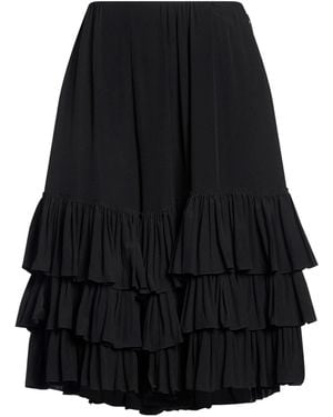 Chloé Minimalist Solid Cropped Trousers - Black