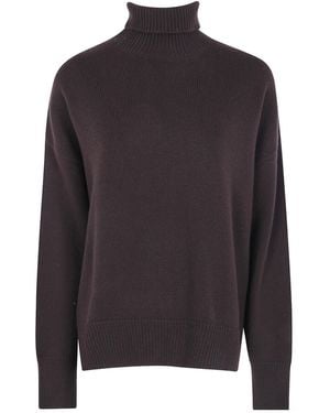 Mrz Turtleneck Oversized Sweater - Blue