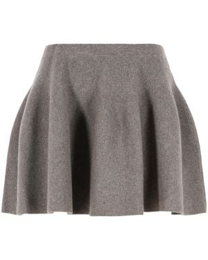 Lisa Yang 'Wren' Mini Skirt - Gray