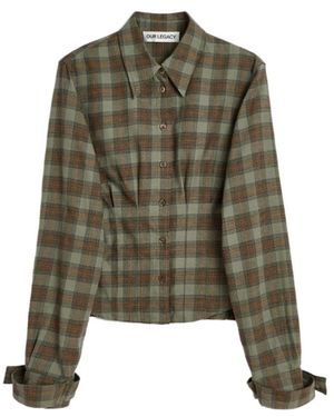 Our Legacy Long Sleeve Shirt - Green