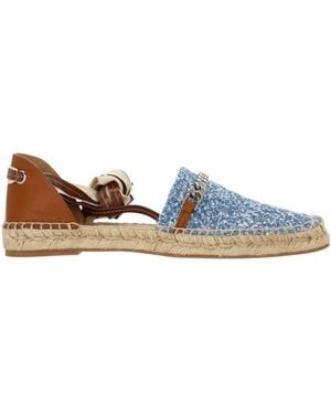 Stella McCartney Gaia Slingback Espadrilles - Blue