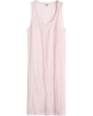 TOTEME Totême Crinkled Gauze Tank Dress - Pink