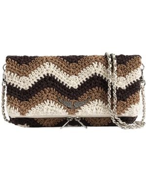 Zadig & Voltaire Rock Macrame Cross Body Bag - Natural
