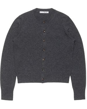 Acne Studios Fitted Cardigan - Gray